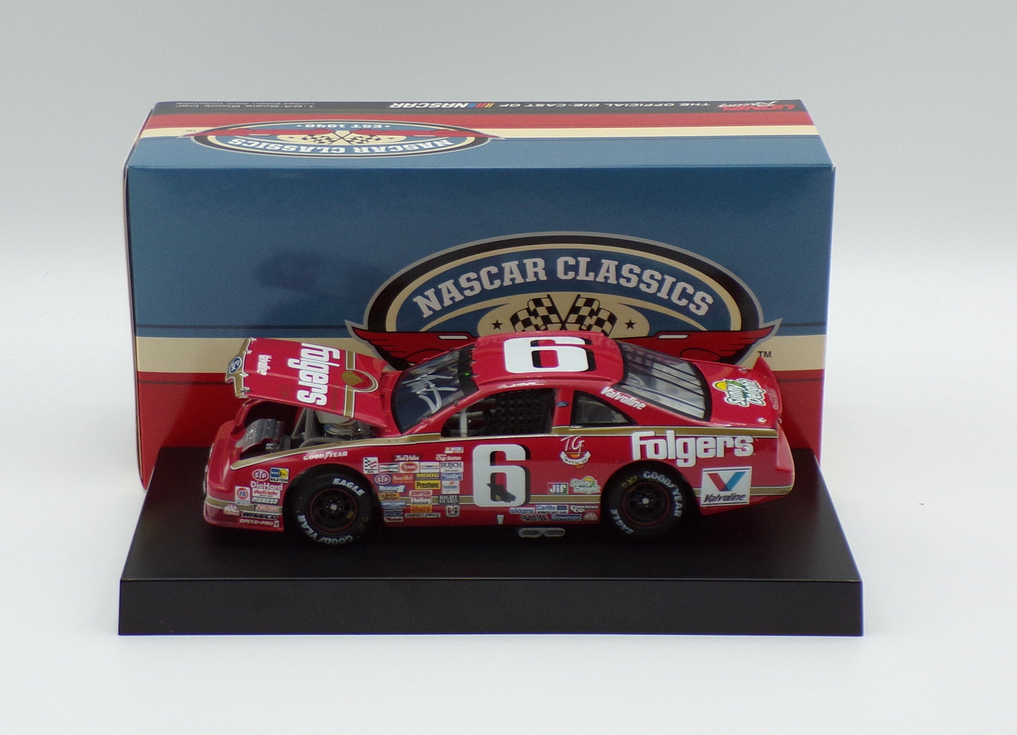 SIGNED 1991 Atlanta Raced Win Diecast