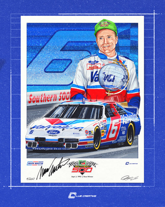 1993 Southern 500 Poster